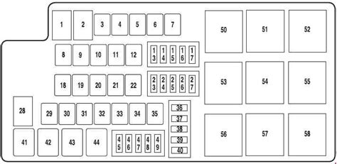 2011 ford mustang fuse panel diagram 